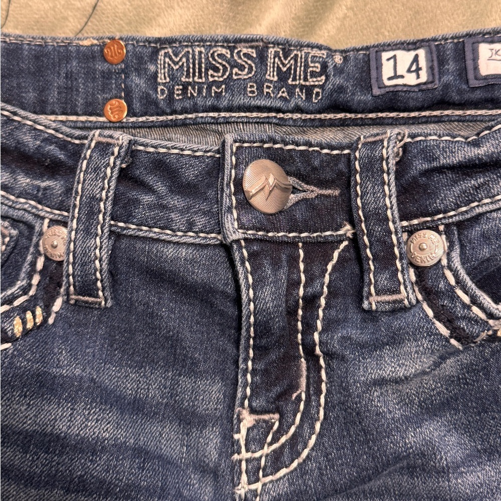 Miss Me Women's Dark Blue Boot Cut Jeans